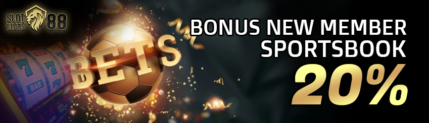 BONUS NEW MEMBER SPORTSBOOK 20%