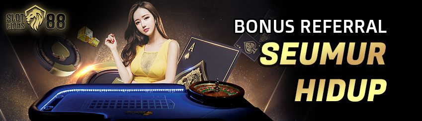 BONUS REFERRAL 3% SEUMUR HIDUP 